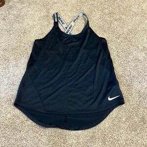 Nike Black Running Tank Top Size S